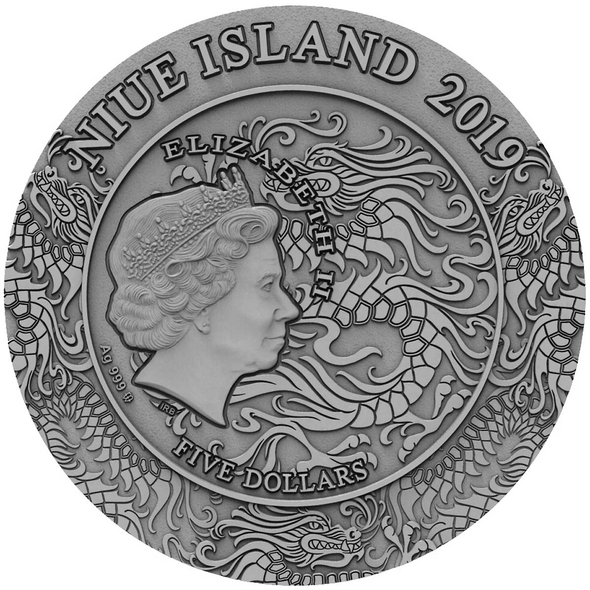 Niue Island 2019 5$ Ancient Chinese Warrior – ZHAO YUN 2oz